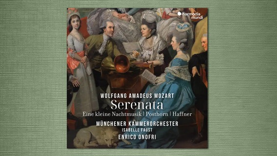 CD-Cover Serenata Wolfgang Amadeus Mozart © harmonia mundi 