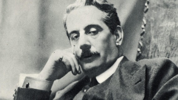 Giacomo Puccini, Italienischer Komponist © Archives-Zephyr/Opale.photo 