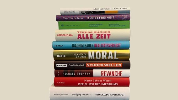 Sachbuchpreis 2023, Longlist © NDR Kultur 