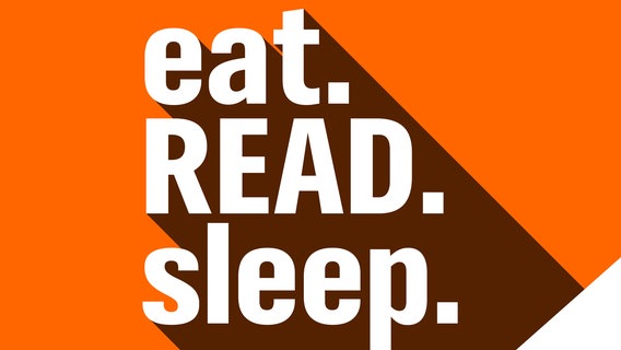 Logo vom Podcast "eat.READ.sleep" © NDR 