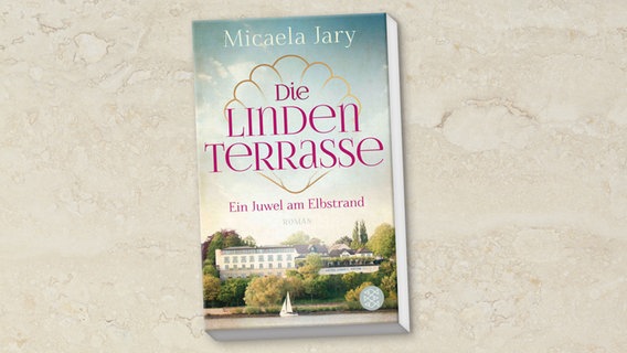 Auf einem Buchcover ist ein Segelschiff vor einer weißen Villa zu sehen. Das BUch isr von Micaela Jary und heißt "Die Lindenterrasse". © S. Fischer Verlage Foto: S. Fischer Verlage