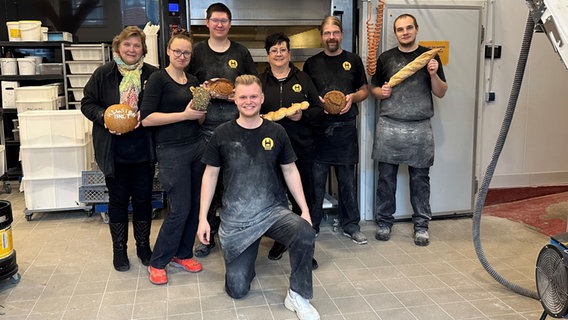 Bäckerei-Team aus Schöningen (NDS) © privat/Lukas Kröhl 