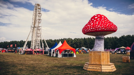 Eindrücke vom ersten Tag auf dem Airbeat One Dance Festival 2024. © NDR/N-JOY Foto: Benjamin Hüllenkremer