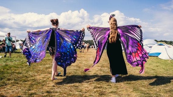 Eindrücke vom ersten Tag auf dem Airbeat One Dance Festival 2024. © NDR/N-JOY Foto: Benjamin Hüllenkremer