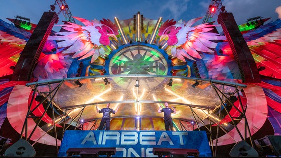 Eindrücke vom Festivalgelände auf dem Airbeat One 2024. © NDR/N-JOY 