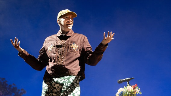 Casper auf dem Hurricane FEstival 2023. © NDR/N-JOY Foto: Benjamin Hüllenkremer