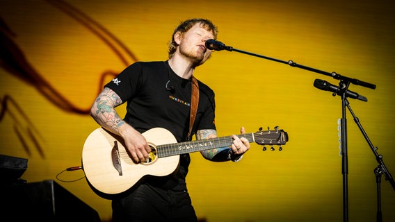 Ed Sheeran auf dem Hurricane Festival 2024 © N-JOY/Benjamin Hüllenkremer Foto: Benjamin Hüllenkremer