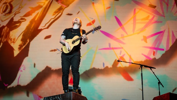 Ed Sheeran auf dem Hurricane Festival 2024 © N-JOY/Benjamin Hüllenkremer Foto: Benjamin Hüllenkremer