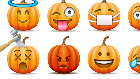 Kürbis-Emojis © fotolia Foto: kontur-vid