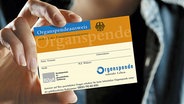 Eine Frau hält einen Organspendeausweis in die Höhe. © Bundeszentrale für gesundheitliche Aufklärung 