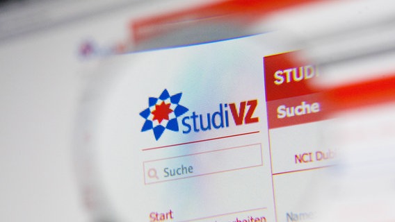 Das Logo von studiVZ im Internet. © imago images / Lars Berg Foto: Lars Berg