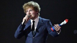 Ed Sheeran bei den Brit Awards © picture alliance / empics 