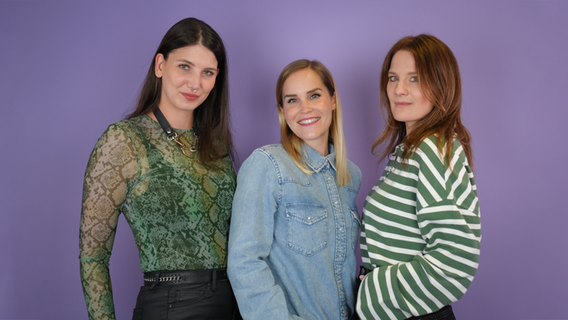 Das neue N-JOY Tagesprogramm: Ronja Thiede, Saskia Neumann und Anne Raddatz. © NDR / N-JOY / Jonny Thumb Foto: NDR / N-JOY / Jonny Thumb