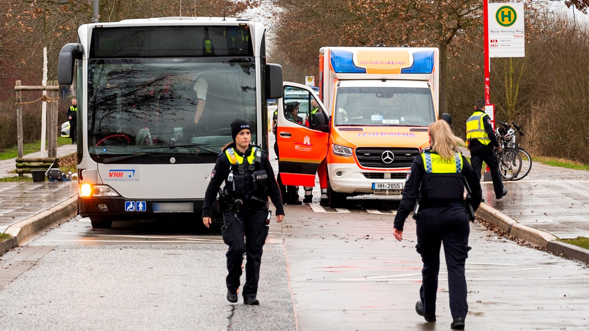 Neuallermöhe: Kind kommt bei Busunfall ums Leben