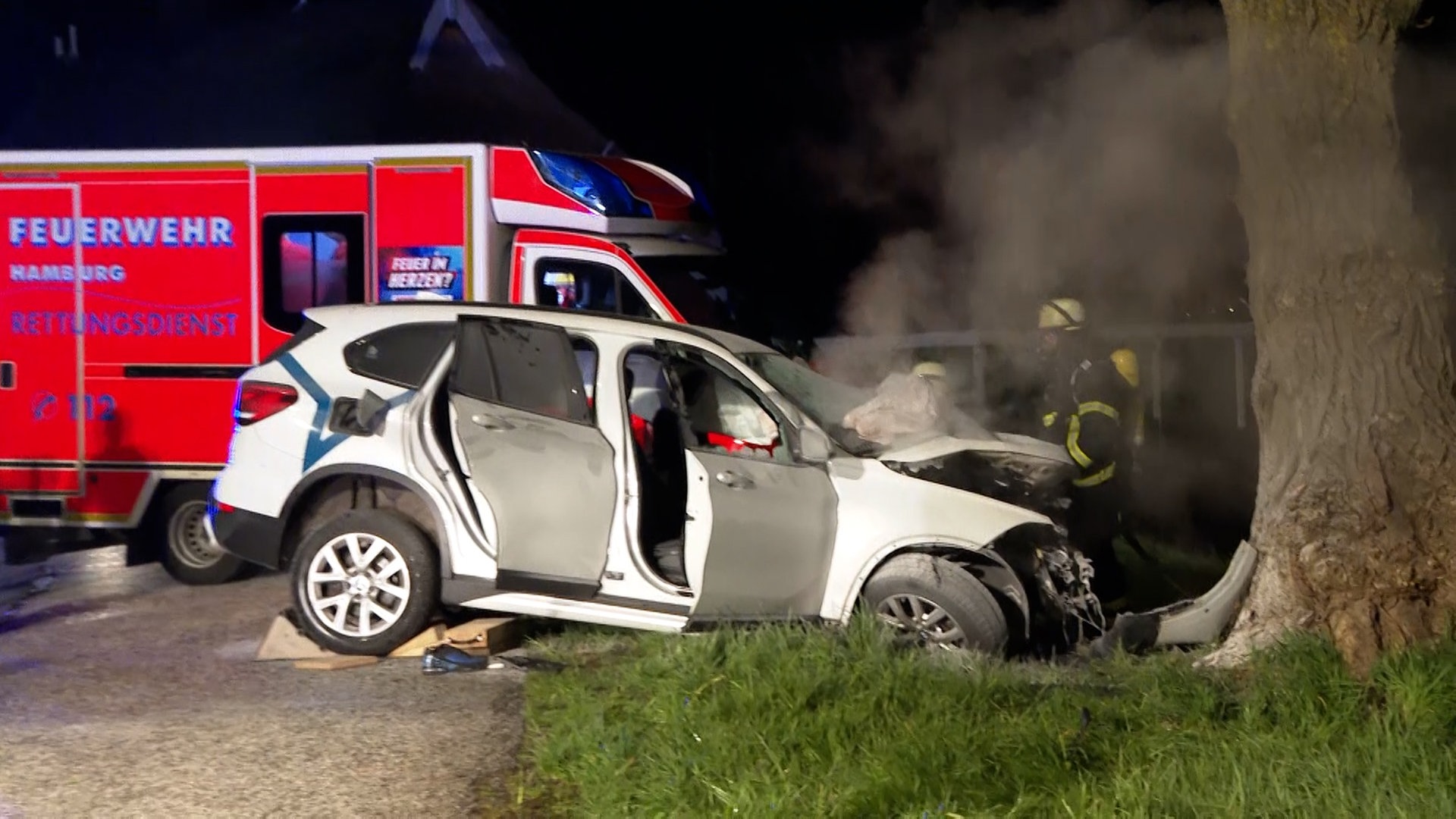 Allermöhe: Fahrer flüchtet vor Kontrolle und stirbt bei Unfall