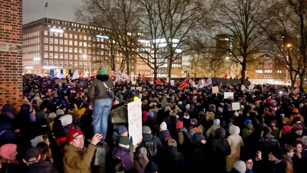 Secret Meeting with Right-Wing Extremists and AfD Members Sparks Demonstration in Hamburg