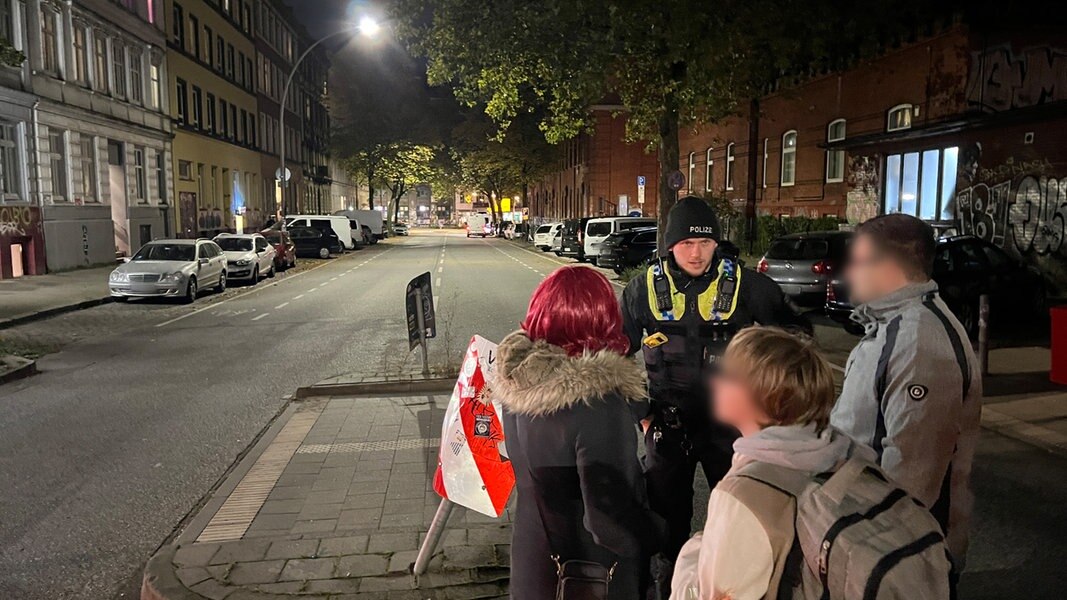 Bombenentschärfung im Hamburger Schanzenviertel