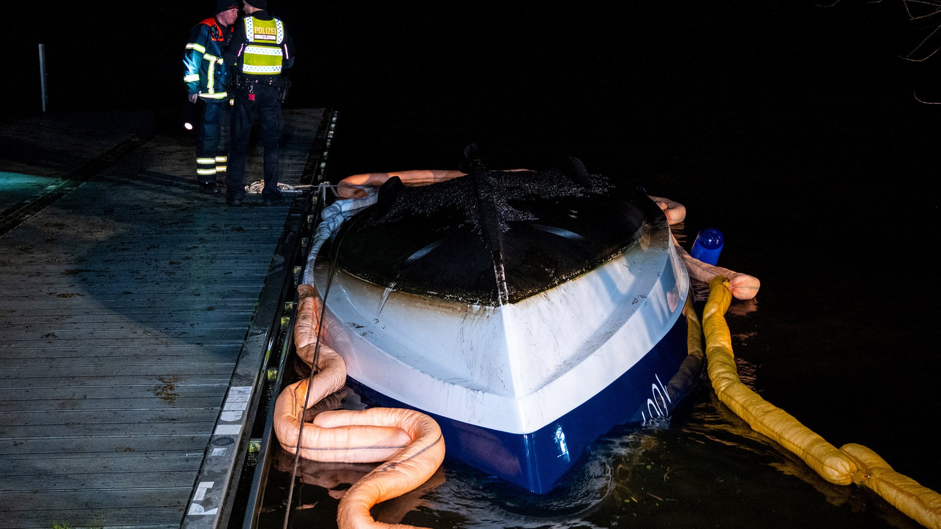 Vier Verletzte bei Bootsunfall in Hamburg