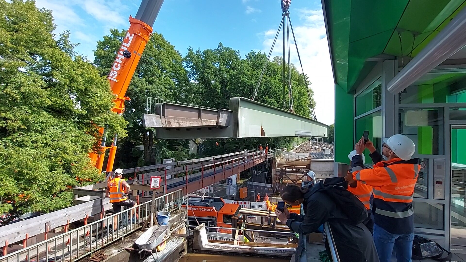 Brückenarbeiten an der U1 in Wandsbek: Busse statt Bahnen