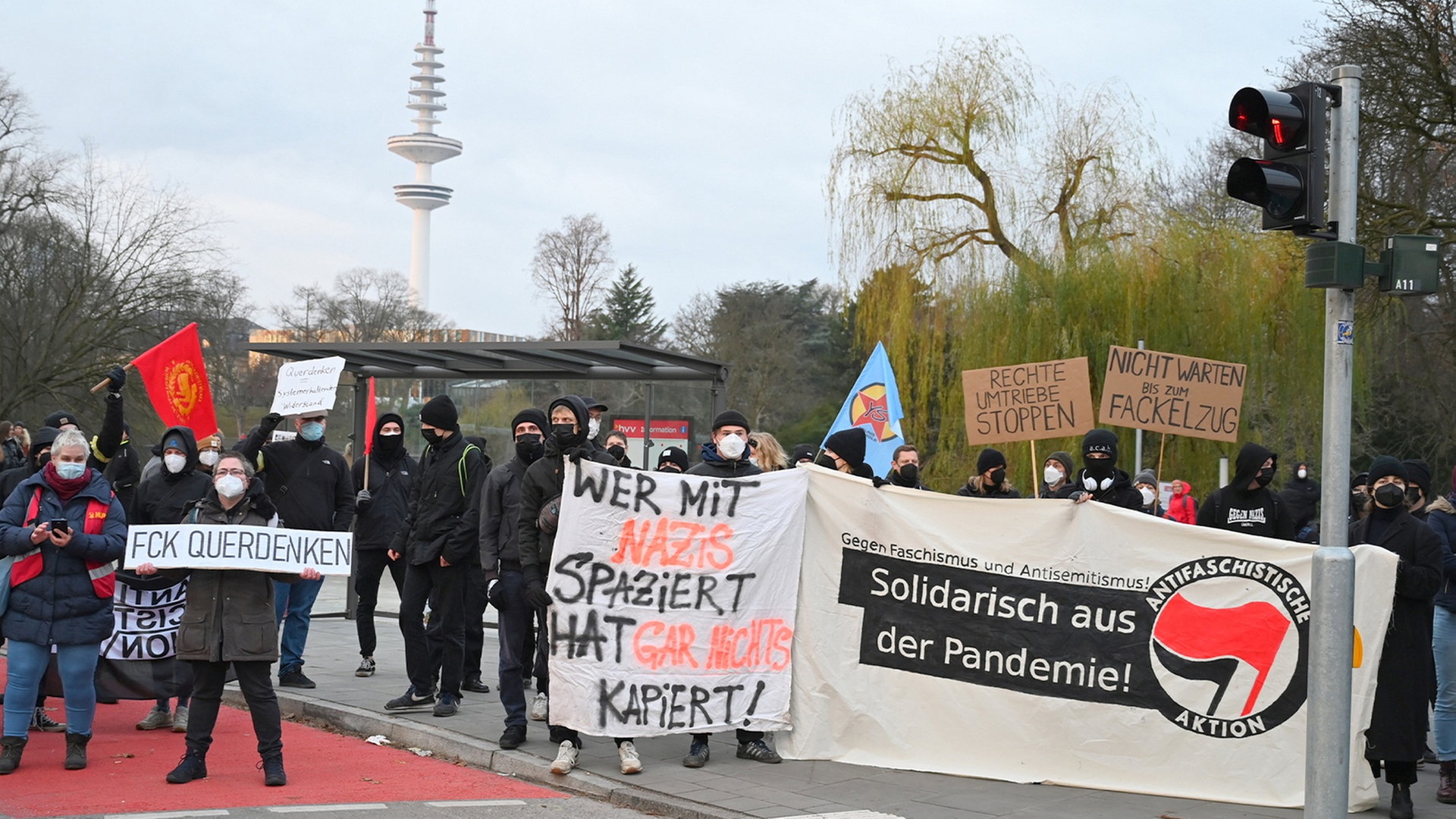 1.000 Menschen wollen heute in der Innenstadt demonstrieren