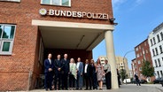 Ein neues Gebäude der Bundespolizei in Hamburg. © NDR Foto: Elias Bartl