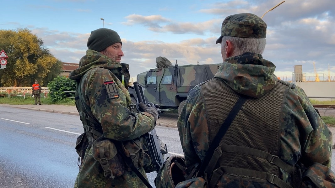 „Red Storm Alpha“: Große Übung der Bundeswehr im Hamburger Hafen