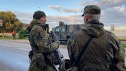 Eine Bundeswehrübung in Hamburg. © NDR Foto: Screenshot