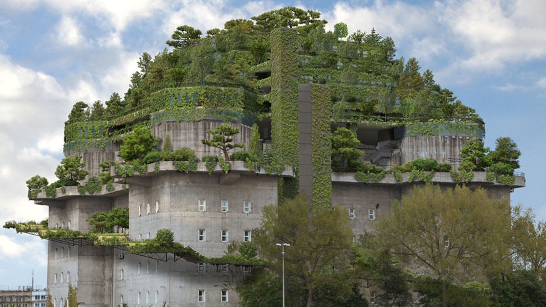 Hamburgs Grüner Bunker Baugenehmigung Erteilt