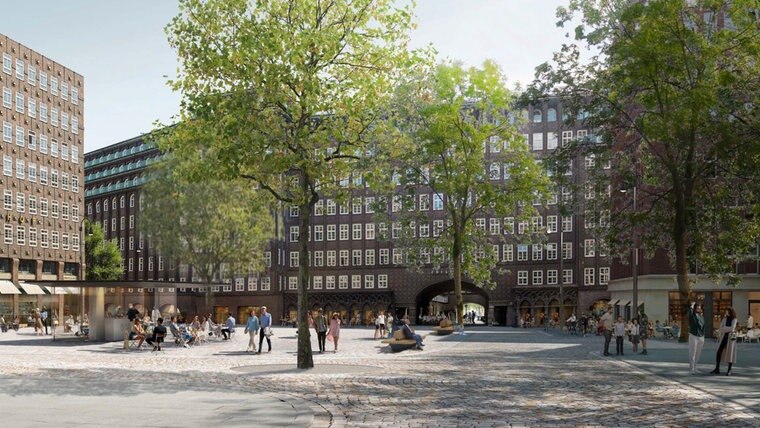 Viel Kritik an den Plänen für Burchardplatz in Hamburg