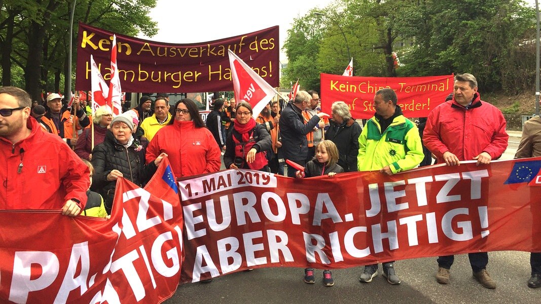 5 000 Menschen Bei Dgb Demo In Hamburg Ndr De Nachrichten Hamburg