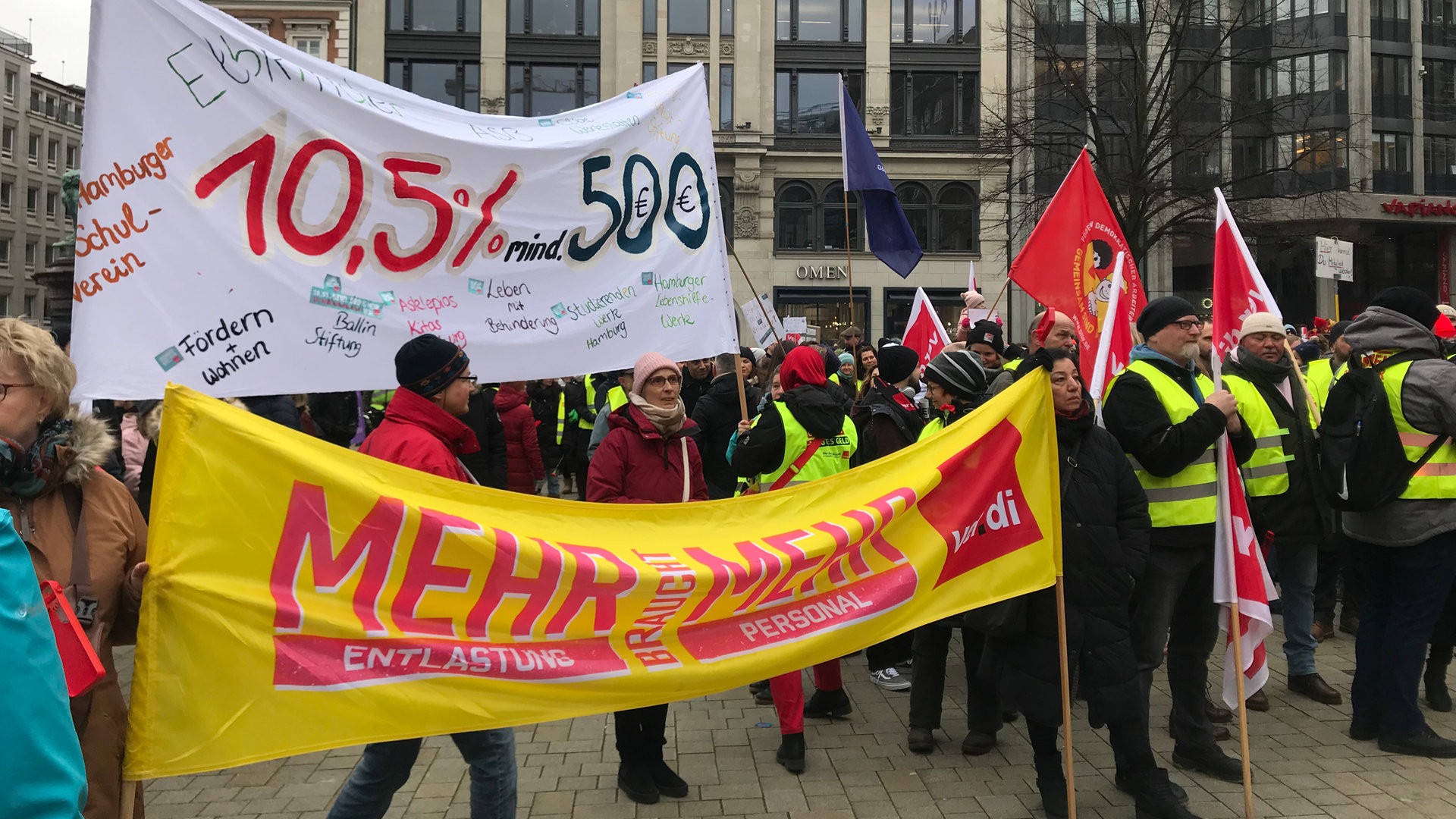 Hamburg: Ver.di ruft heute zu Kita-Streik auf