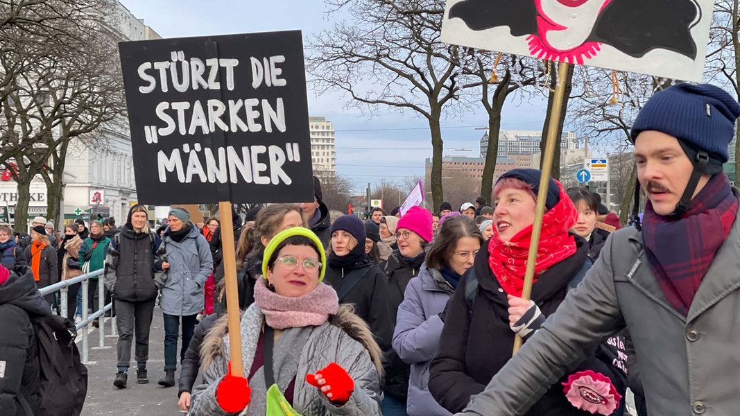 Weltfrauentag: Tausende bei Demos in der Hamburger City erwartet