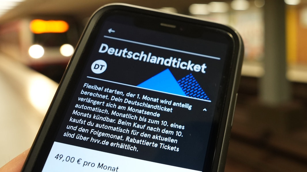 Verkehrsminister: Deutschlandticket wird im kommenden Jahr teurer