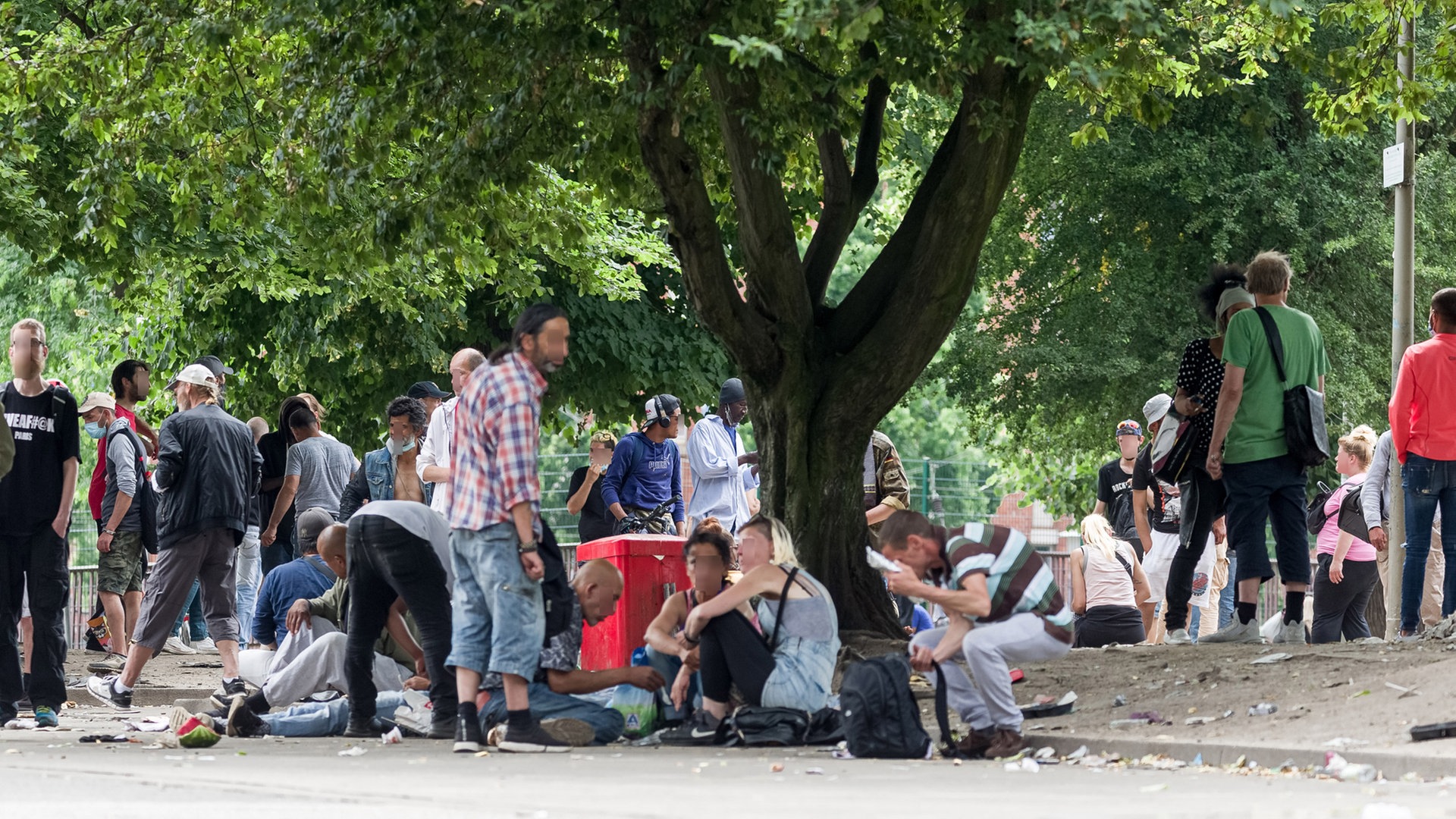 Vorplatz vor dem „Drob Inn“ in Hamburg wird umgestaltet