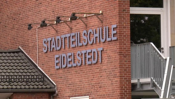 Ein Foto der Stadtteilschule Eidelstedt. © TV NewsKontor Foto: Screenshot