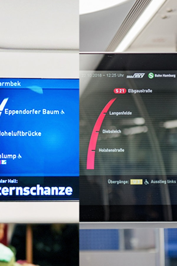 Neues Fahrgastfernsehen für U und SBahnen NDR.de