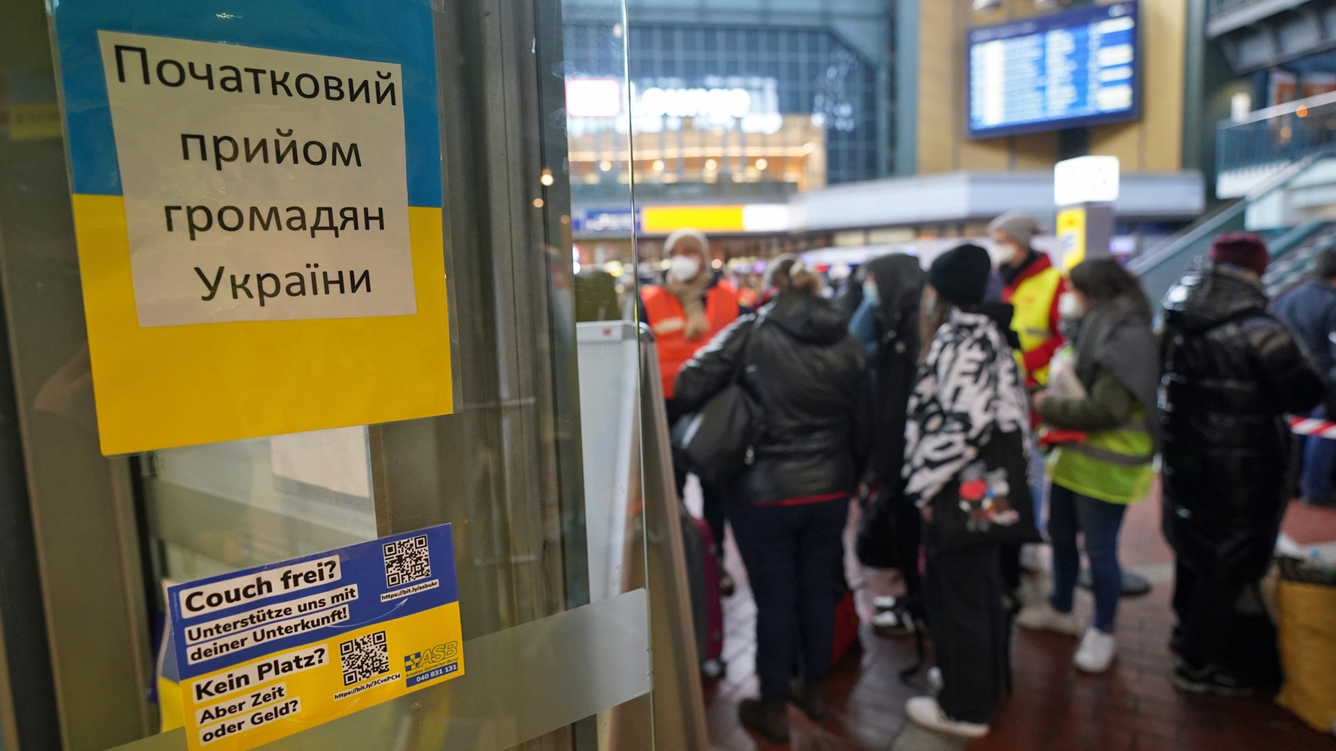 Hauptbahnhof: Anlaufstelle für Geflüchtete aus der Ukraine wird geschlossen