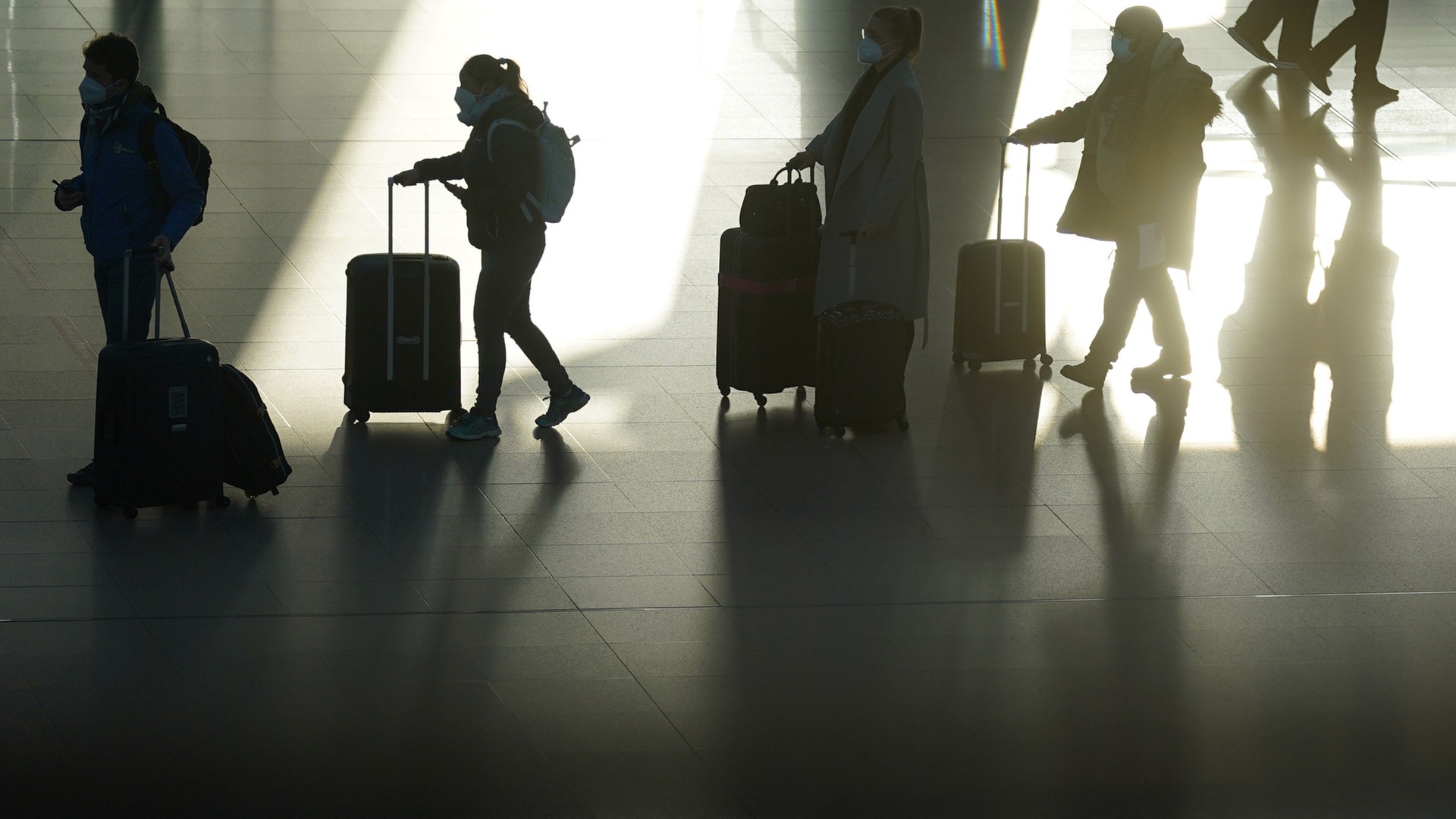 Nach Warnstreik: Kein großer Andrang am Hamburger Flughafen