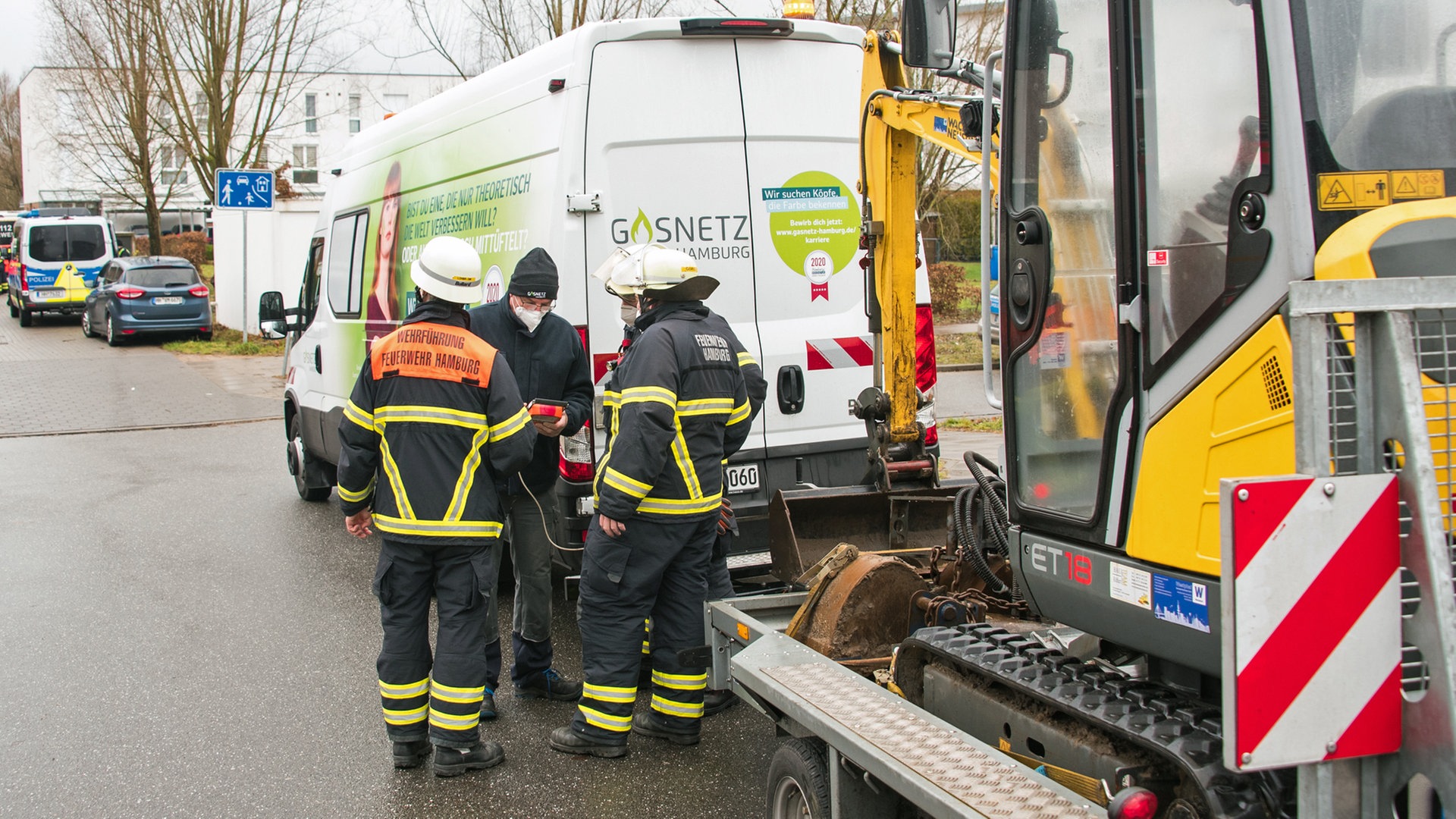 Gasleck sorgt für Großeinsatz in Neuallermöhe