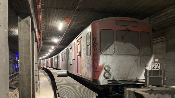 Das U-Bahn-Model DT1 von ca. 1959 © NDR Foto: Reinhard Postelt