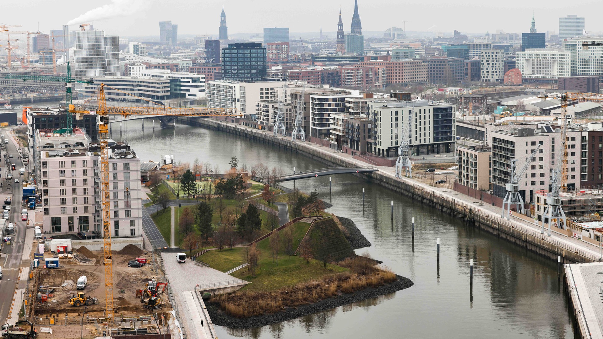 Bislang 4.000 Wohnungen in der Hamburger Hafencity