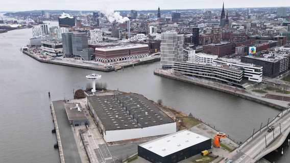 Am Baakenhöft in der Hamburger Hafencity soll die neue Oper gebaut werden. © NDR 