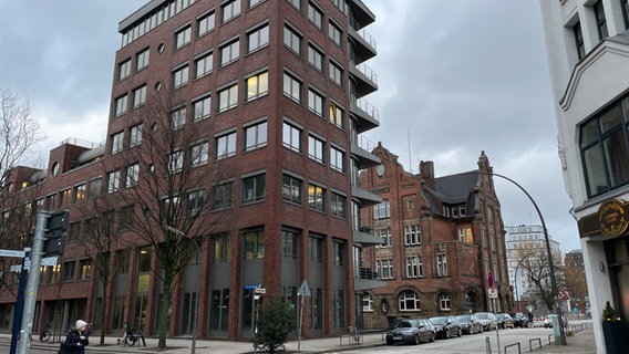 Das Gebäude für das neu geplante Hafenkrankenhaus in Hamburg. © NDR / Jörn Straehler-Pohl Foto: Jörn Straehler-Pohl