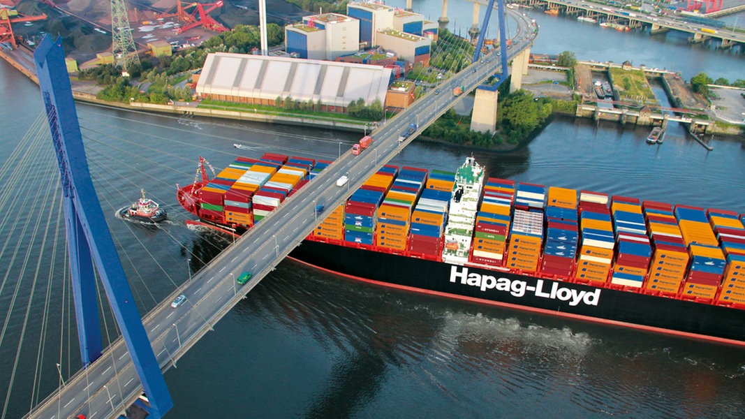 Köhlbrandbrücke: Hapag-Lloyd will mehr Tempo | NDR.de - Nachrichten ...