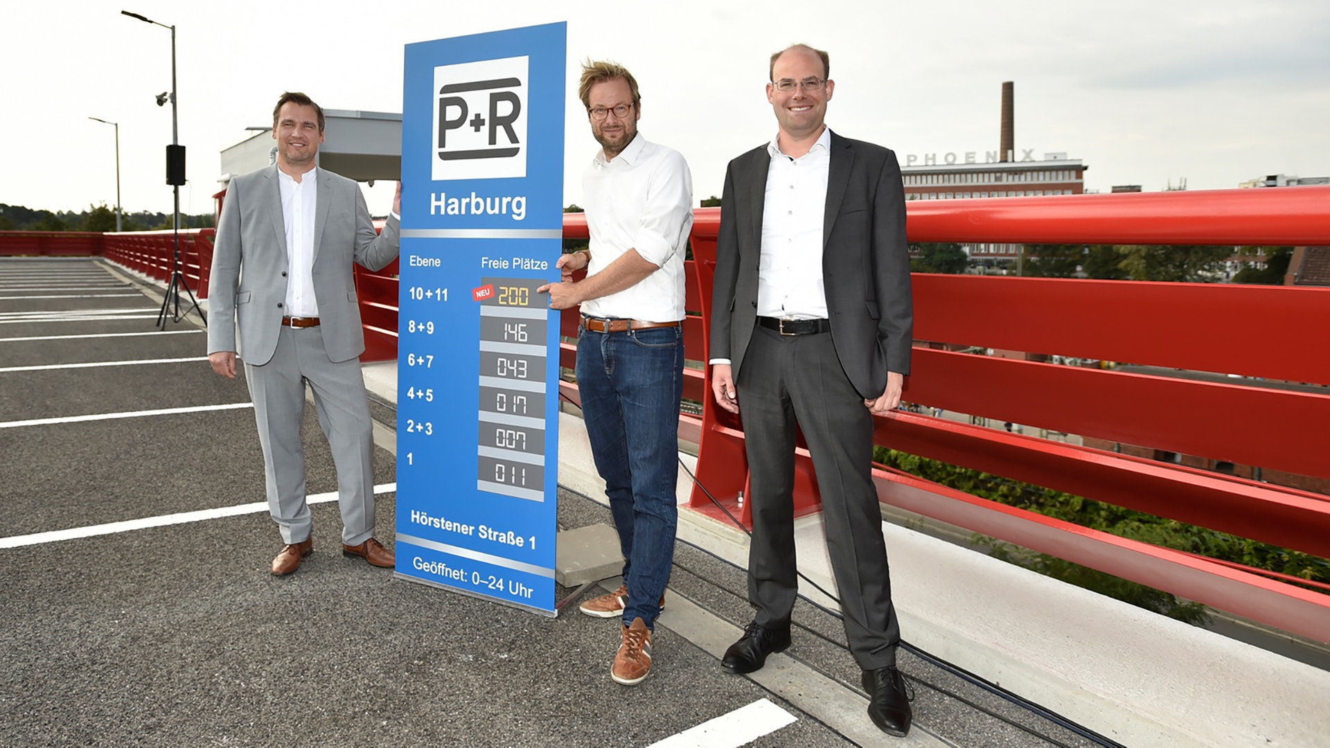 200 neue Stellplätze für Park+Ride-Anlage in Harburg