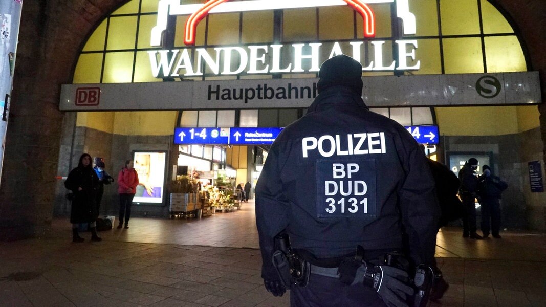 Hamburger Hauptbahnhof: Positive Bilanz nach Waffenkontrolle