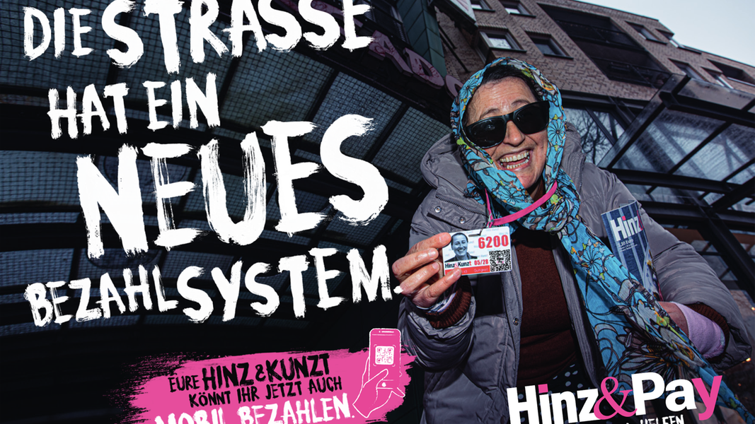 Straßenmagazin „Hinz&Kunzt“ nun auch bargeldlos erhältlich