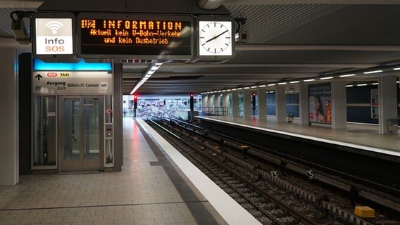 Arger Uber Warnstreik Bei Bussen Und Bahnen In Hamburg Ndr De Nachrichten Hamburg