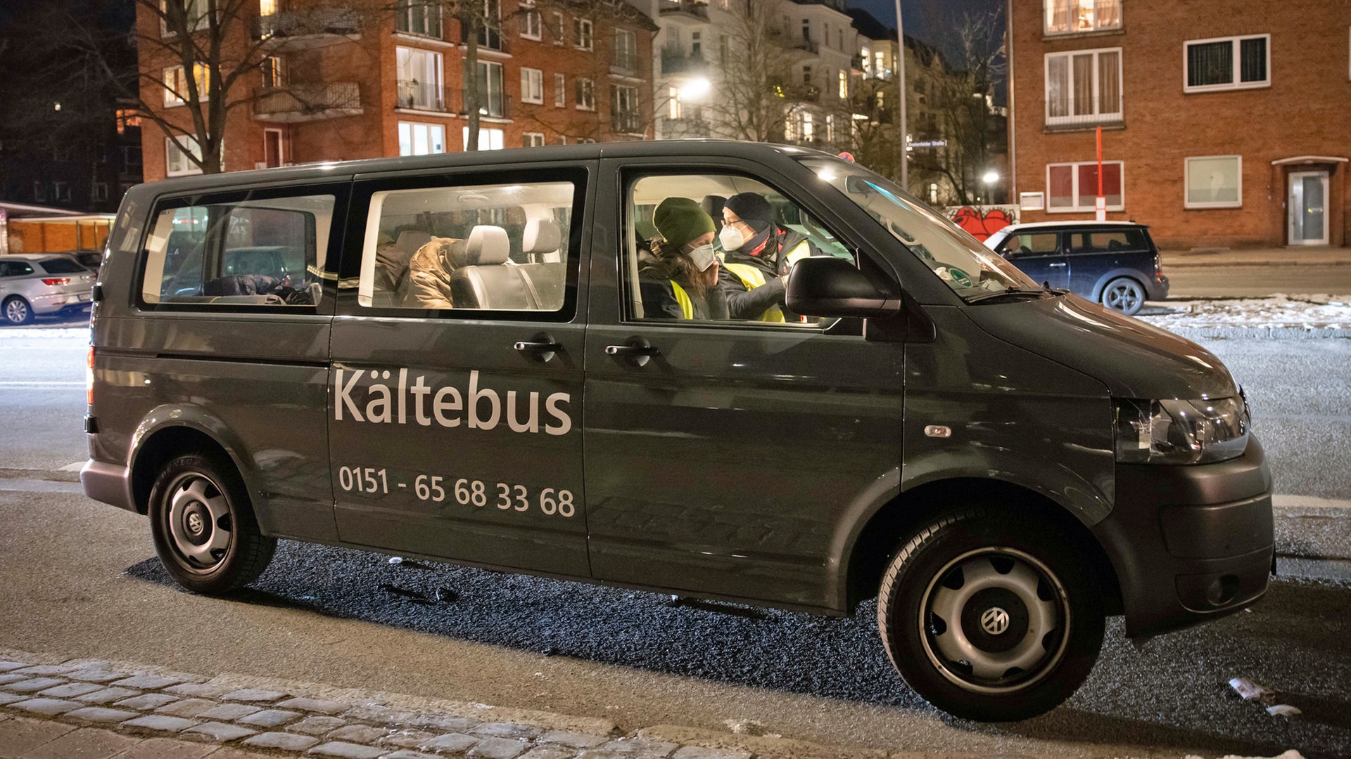 Hilfe für Obdachlose: Hamburger Kältebus startet wieder