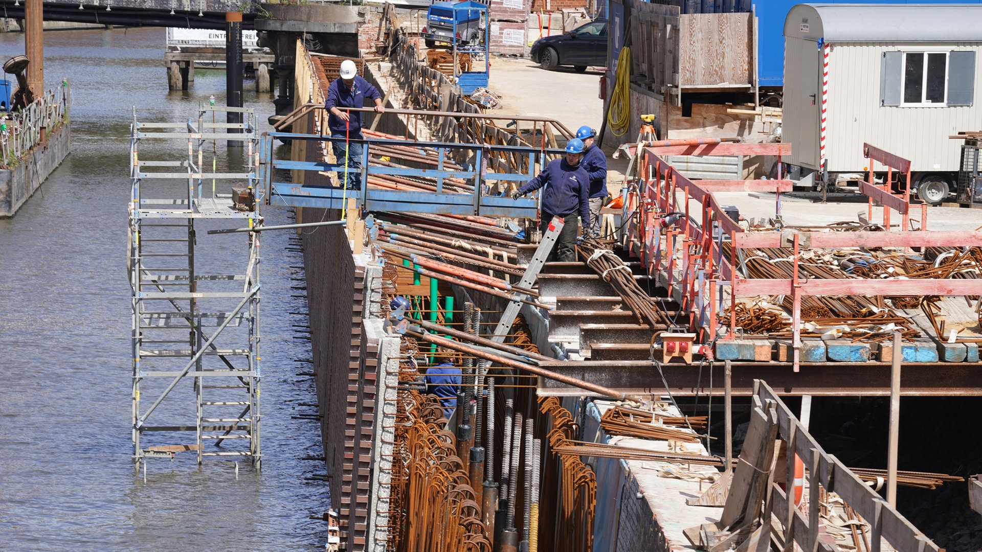 Speicherstadt: Sanierung von Kaimauern wird fast doppelt so teuer